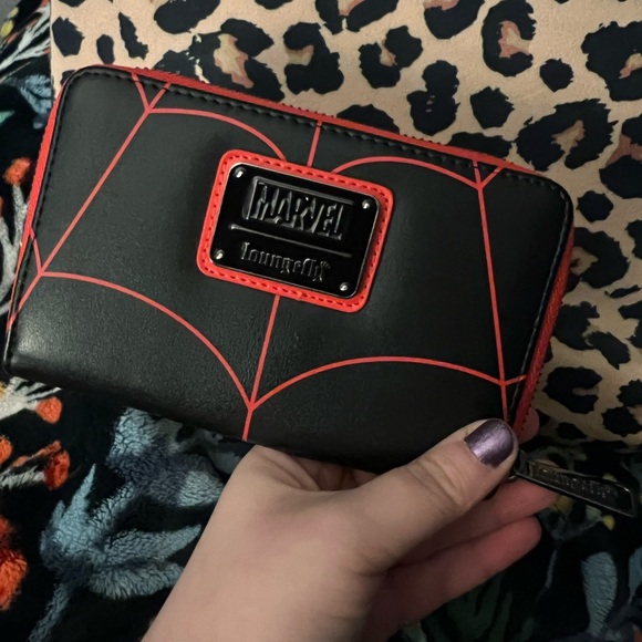 Loungefly Marvel Miles Morales Spider Man wallet - Picture 4 of 7